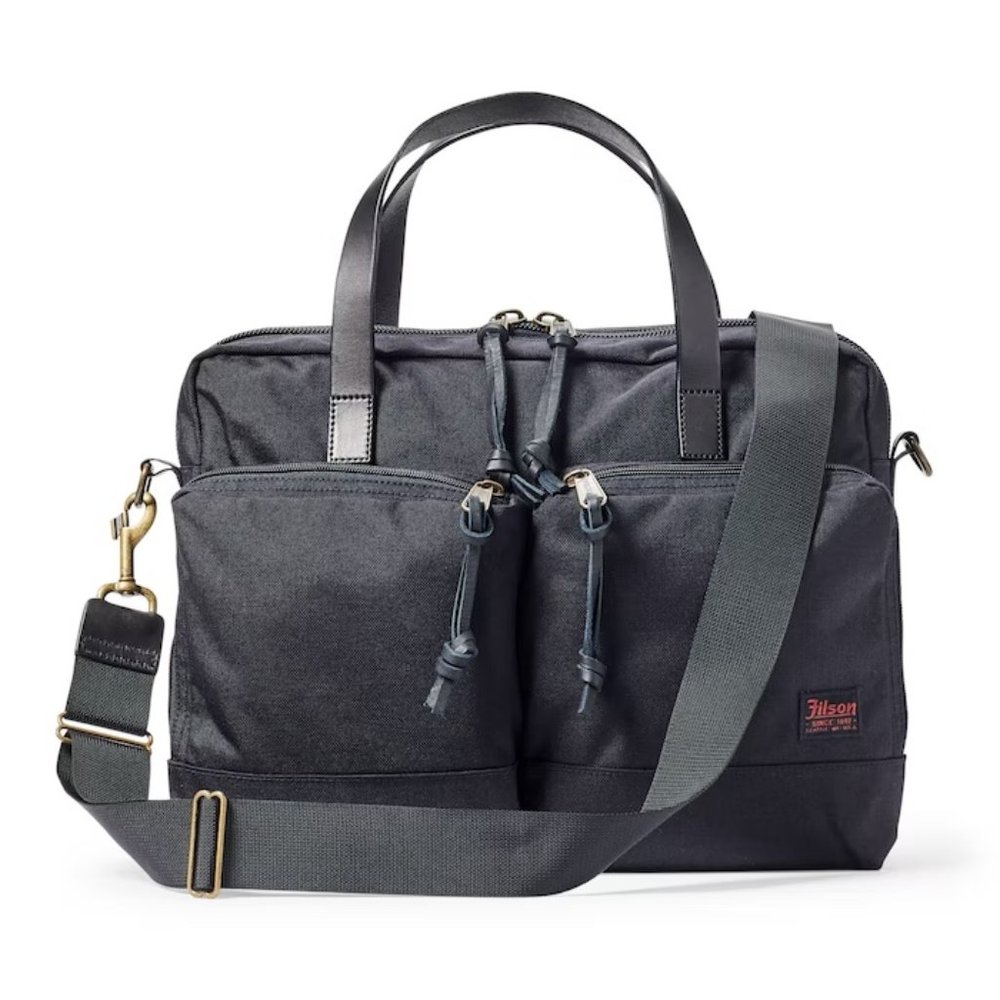 Filson Dryden Briefcase- Dark Navy